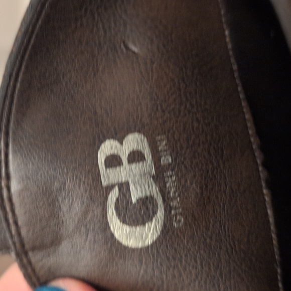 Gianni Bini Dark Brown Leather High Noon boots - Picture 6 of 8